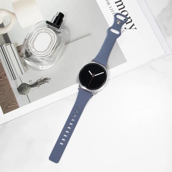силиконовый ремешок для Samsung Watch 8 40 мм 44 мм, Мужчины и женщины спортивный ремешок для Samsung Watch 8 Classic 46 мм, Аксессуары для часов