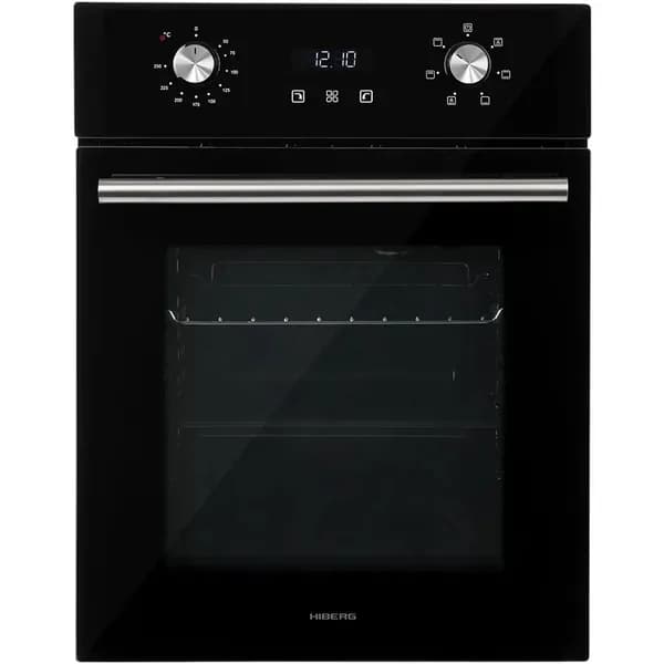 Духовой шкаф Hiberg VM 4260 B электрический, 50 л, конвекция, гриль, электронный таймер, черный