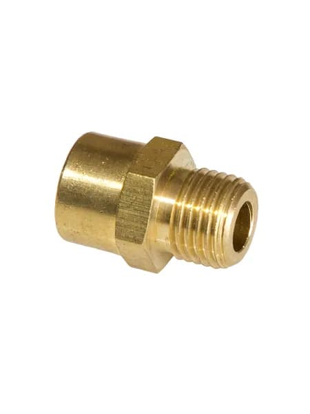 Переходник гайка 1/4" - штуцер 1/4" (JAS 8109)