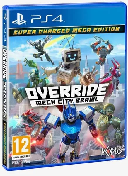Игра Override: Mech City Brawl. Super Charged Mega Edition (PlayStation 4, PlayStation 5, Английская версия)