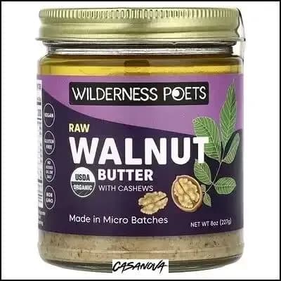 Wilderness Poets LLC, Необработанный кешью и орехи, 8 унций (227 г)