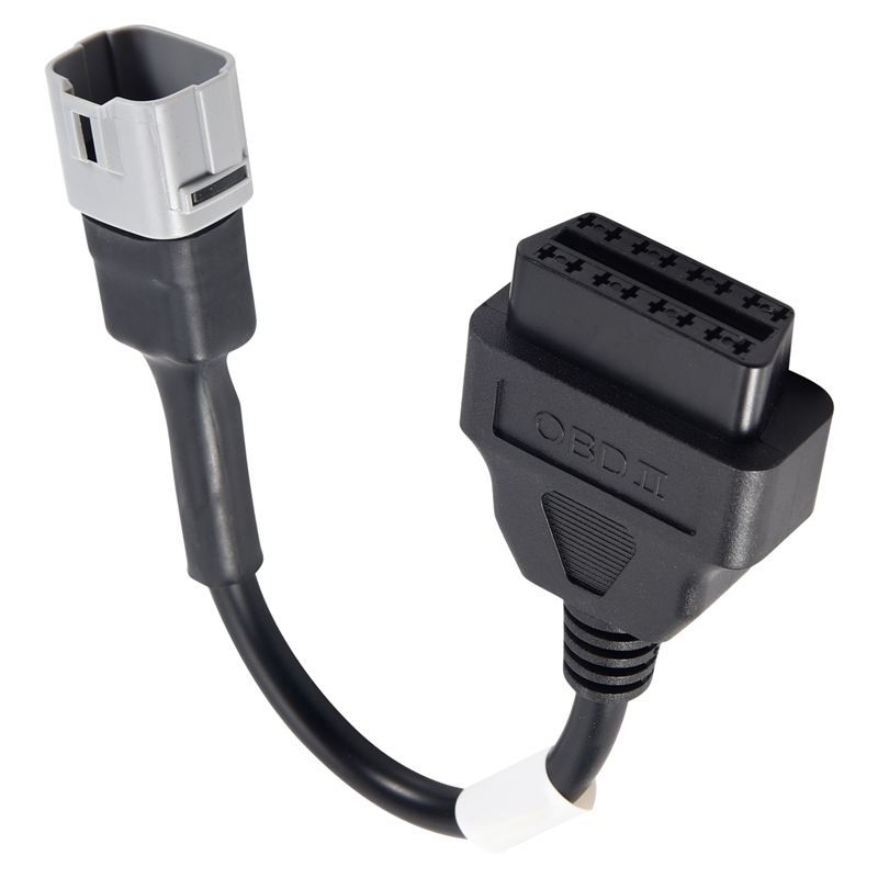 Адаптер-кабель OBD для мотоциклов Suzuki: переходник 6-pin на OBD2 16-pin