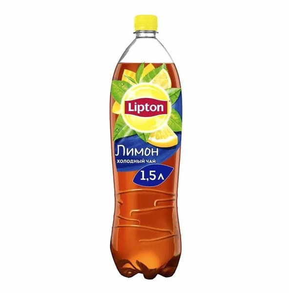 Холодный чай Lipton лимон 1,5 л