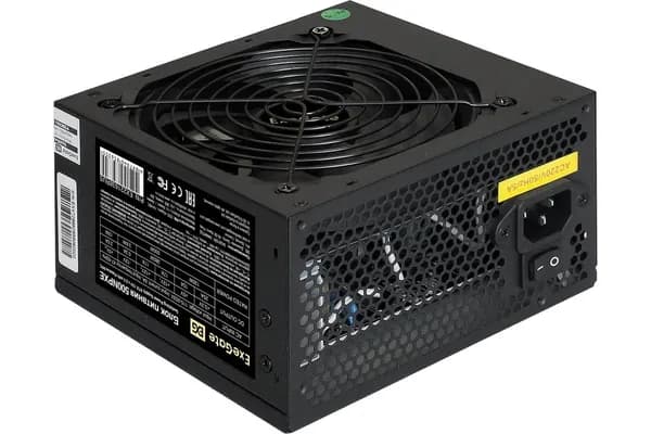 Блок питания, 500 Вт, ATX 12V v2.3, 8А, ExeGate (EX221638RUS)