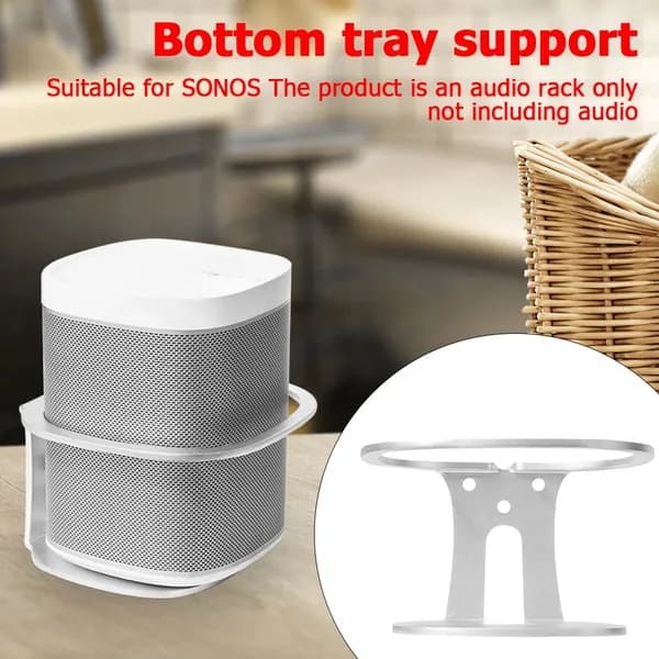 Кронштейн для настенного крепления колонок Sonos One SL и Play:1 из алюминиевого сплава