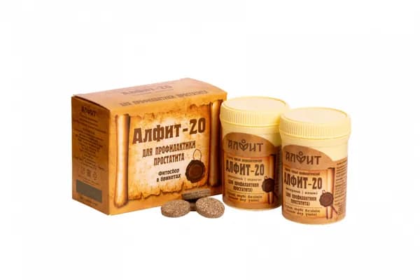 Алфит-20 Профилактика и лечение простатита 60г №2