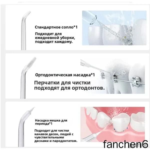 Подходит для насадок Soocas W1/W2/W3pro/W3F.