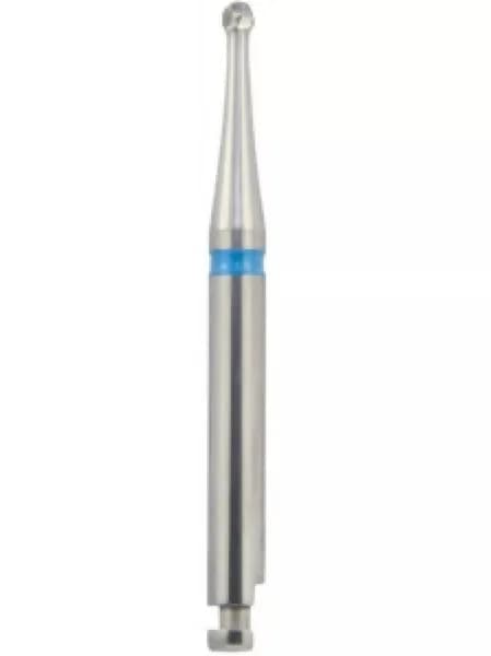 Бор стоматологический твердосплавный NTI H1SX 014 RAL, форма шаровидная, с перекрёстными лезвиями, 1 шт.