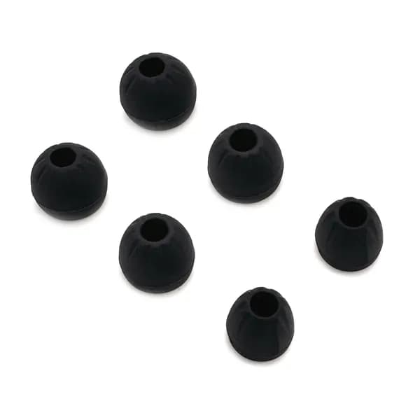 Амбушюры силиконовые (3 пары, размер S, M, L) черные, KZ Acoustics