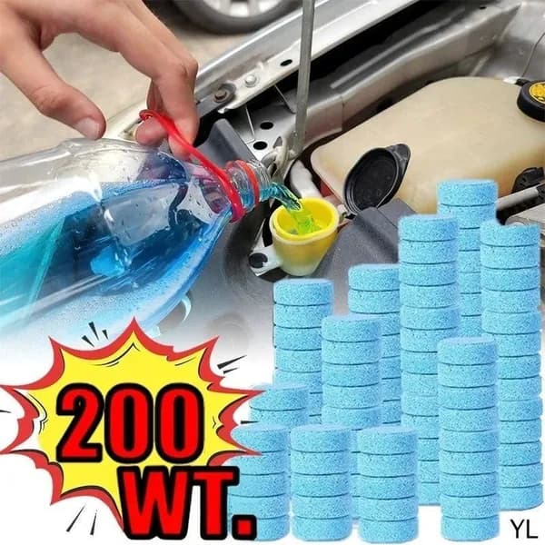 Жидкость стеклоомывателя Таблетки, 200 шт.