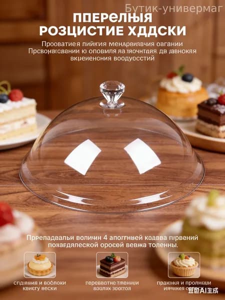 Крышка для подачи блюд 20 см 1 шт