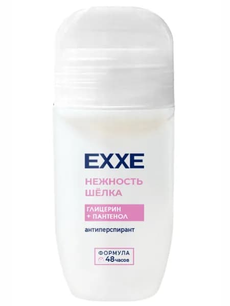 EXXE Дезодорант антиперспирант женский роликовый Нежность шелка 50мл