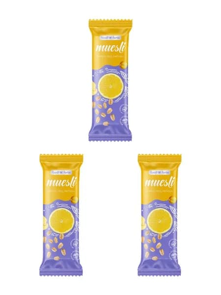 Батончик мюсли Лимон, мед, имбирь 3 шт 50 г ComForte