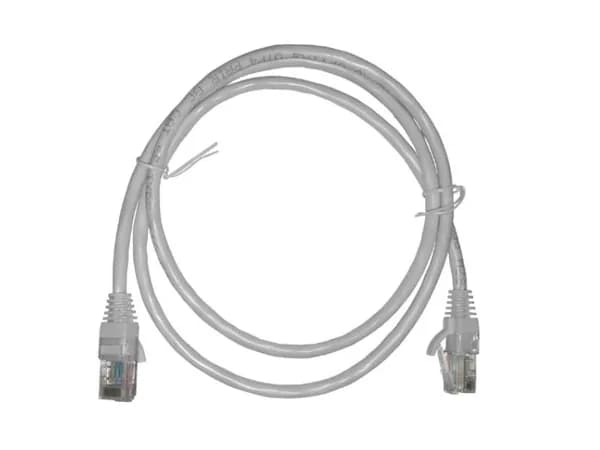 Патч-корд UTP4 cat 5e, ВС, LSZH, белый, литой коннектор NETKO Optima, 1м