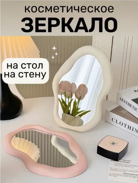 Зеркало настенное, 17.5 см х 25 см, 1 шт