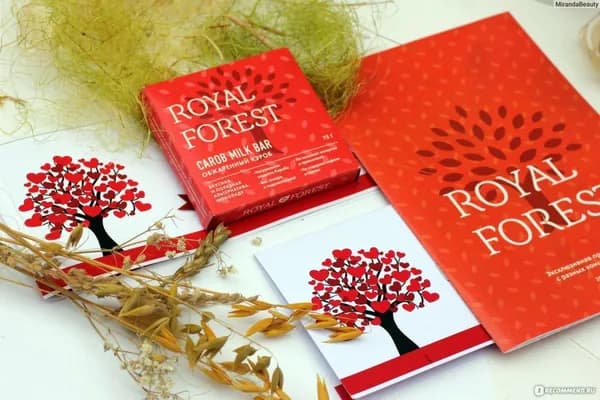 Шоколад из кэроба обжаренного Royal Forest 75г