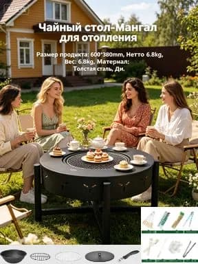Печь-камин Напольная установка