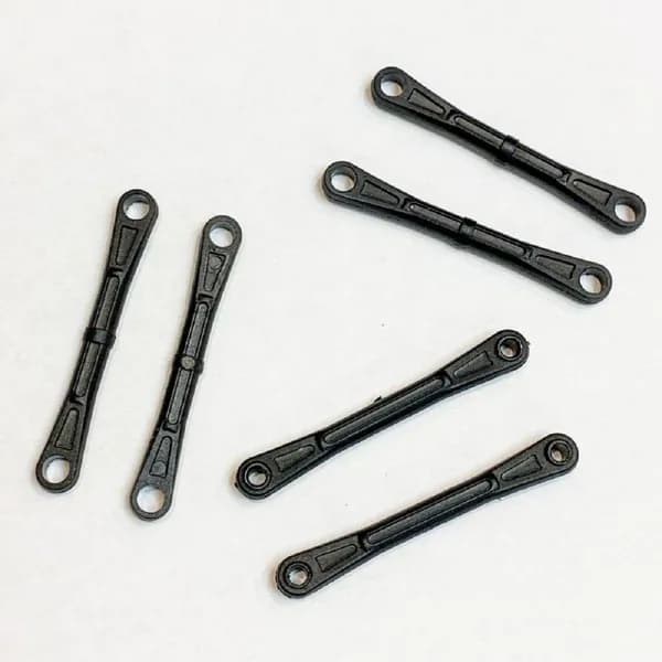 P2510+P2512 Комплект рулевых тяг из пластика для моделей Remo Hobby 1/16 Smax, S-Evor, Rocket, Dingo, S max