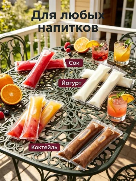 Пакеты для заморозки, 4.5X22 см
