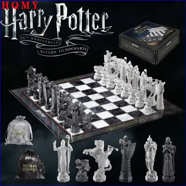 Шахматы гарри поттер Harry Potter Wizard's Chess Set Коллекционное издание 47x47cm