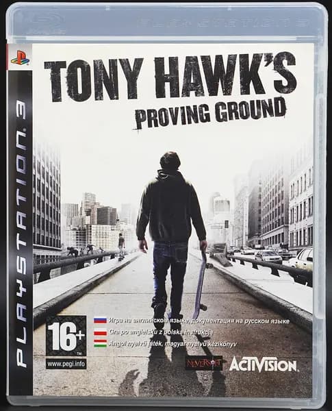 Игра Tony Hawk's Proving Ground PS3 ENG Русская документация