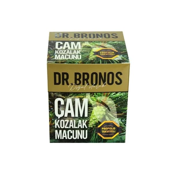 Dr.Bronos Сосновая Шишка Паста с Прополисом, 240г