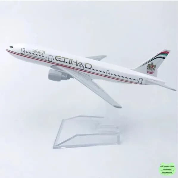 Etihad Airways Металлическая модель самолета Boeing 777
