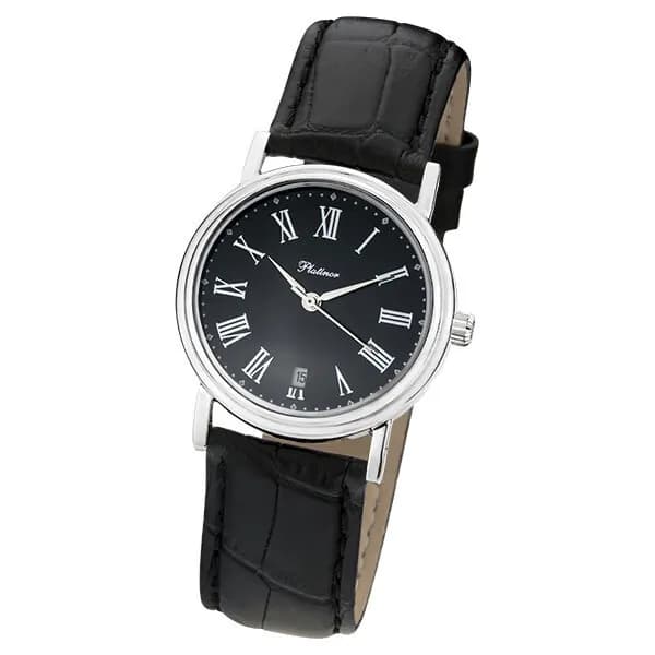 Мужские серебряные часы Platinor Витязь, арт. 50600.515