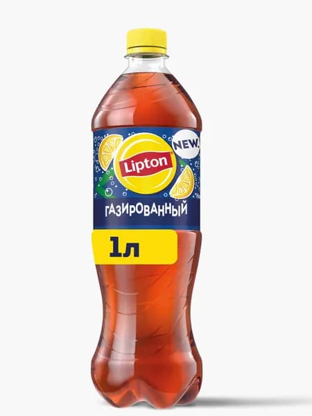 Напиток газированный Lipton Лимон 1 л