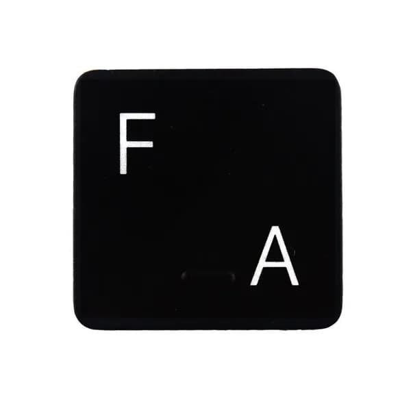 Клавиша Mactoken Keycap "F (а)" для MacBook 2016-2018 гг. - A1534, A1706, A1707, A1708, A1989, A1990, A1932