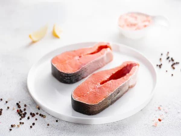 Кета стейк 500 г, ВкусАрт, замороженная