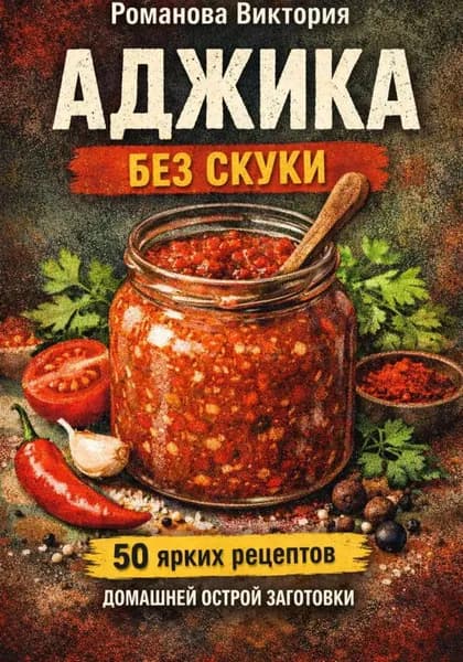 Аджика без скуки: 50 ярких рецептов домашней острой заготовки | Романова Виктория | Электронная книга