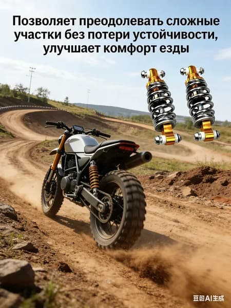 Задний Амортизатор 125 мм 2 шт , для электросамоката Электрический велосипед