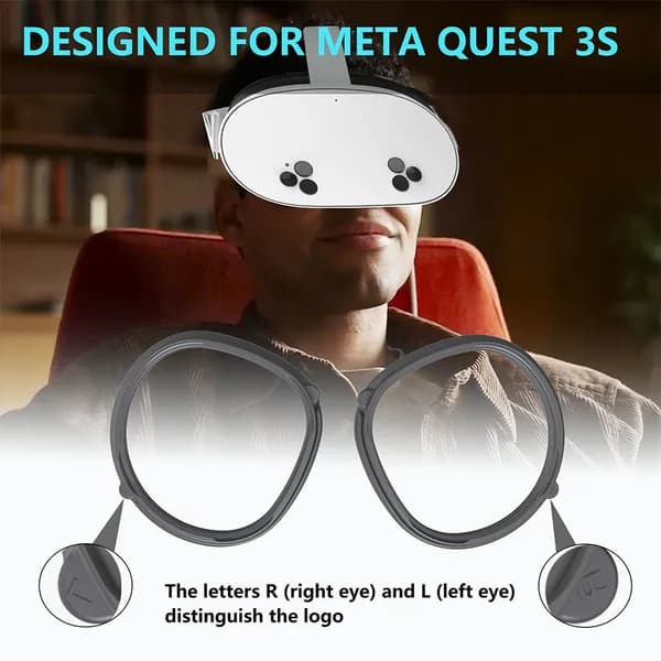 Магнитный адаптер для Meta Quest 3S с защитой глаз
