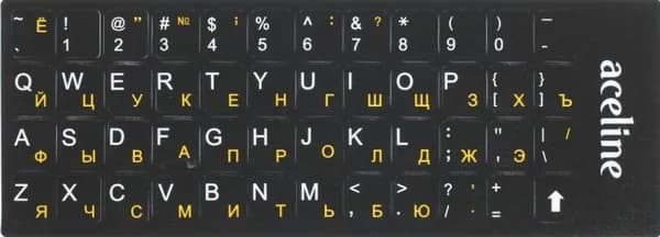 Наклейки на клавиатуру