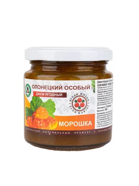 Джем ягодный "Олонецкий особый" из морошки