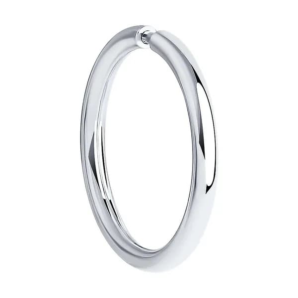 Diamant, Серьга из серебра, 94-127-01718-1, конго, 925 проба, кольца