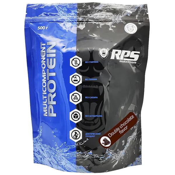 RPS Nutrition Multicomponent Protein - 500 грамм, двойной шоколад (16 порций)