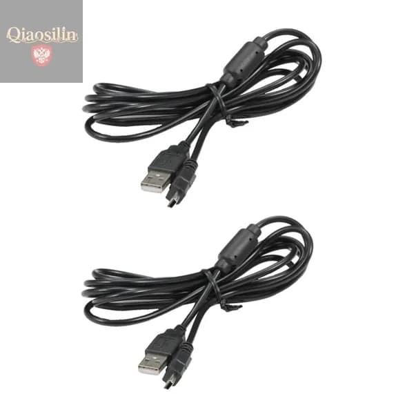 USB-кабель для зарядки беспроводного геймпада PS3 с магнитным кольцом, длина 1,8 м, чёрный