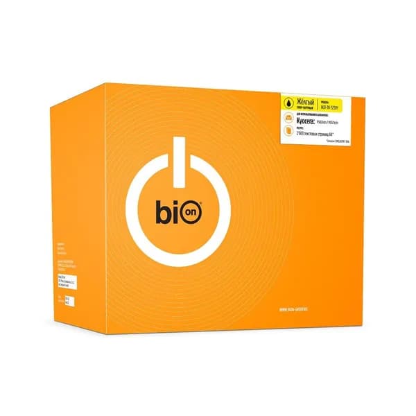 Картридж Bion BCR-TK-5230Y для Kyocera Ecosys P5021cdn/P5021cdw/M5521cdn/M5521cdw Желтый, 2200 страниц