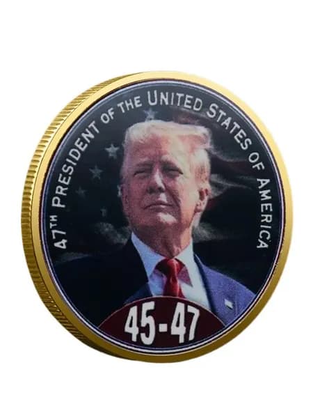 Монеты 45 - го президента США Дональда Трампа