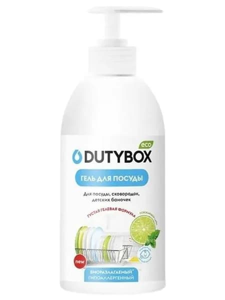 DUTYBOX Средство для мытья посуды "Лайм и мята" Пенка 500мл