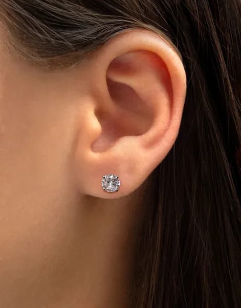 Серьги-пусеты из серебра 925 пробы