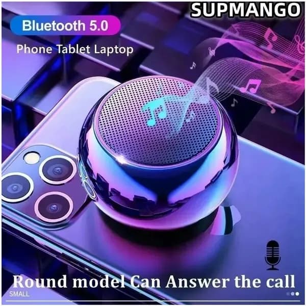 Миниатюрный динамик с Bluetoothзвуком, беспроводной рабочий стол в премиумметалле
