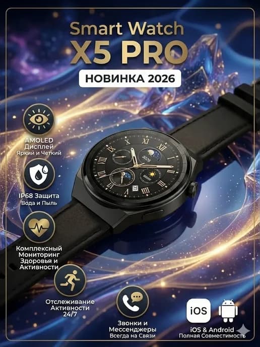 Умные смарт часы Smart watch X5 PRO