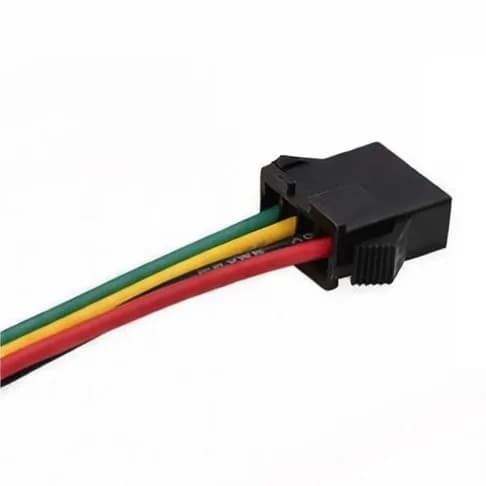Коннектор SM2.54mm 4pin F, Мама, c проводами