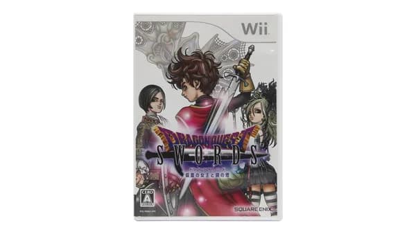 Dragon Quest Swords: The Masked Queen and the Tower of Mirrors (Nintendo Wii, NTSC-J) Винтаж