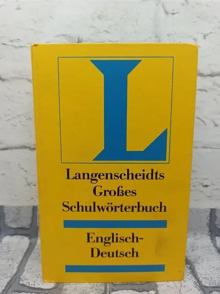 Langenscheidt Grosses Schulworterbuch