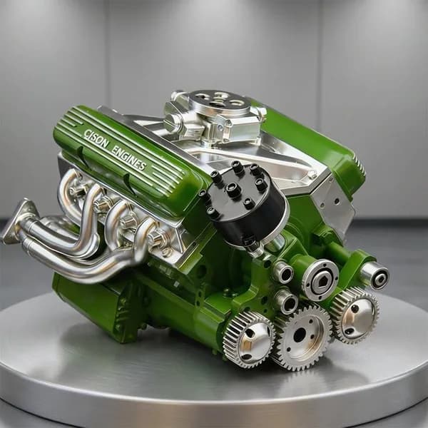 Декоративные модели двигателей V8, сувениры для автолюбителей и офисные интерьеры