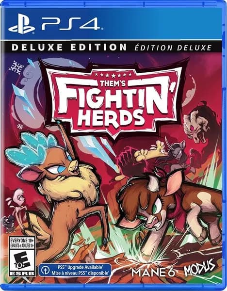 Игра Them's Fighting Herds: Deluxe Edition (PlayStation 4, PlayStation 5, Русские субтитры)